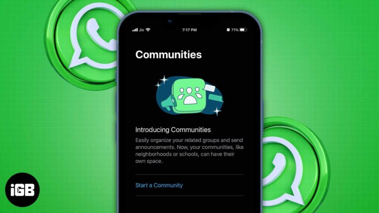 How to use WhatsApp Communities on iPhone