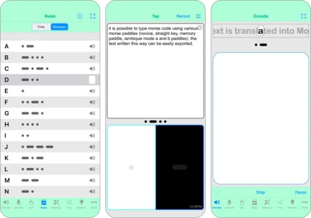 Morse It best Morse code app for iPhone