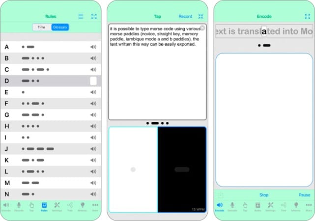 Morse-It best Morse code app for iPhone