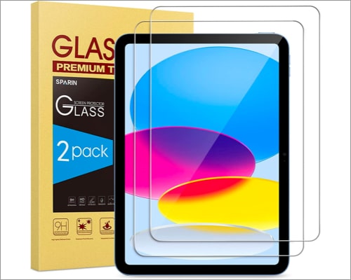SPARIN screen protector for iPad 10th Generation 10.9 Inch