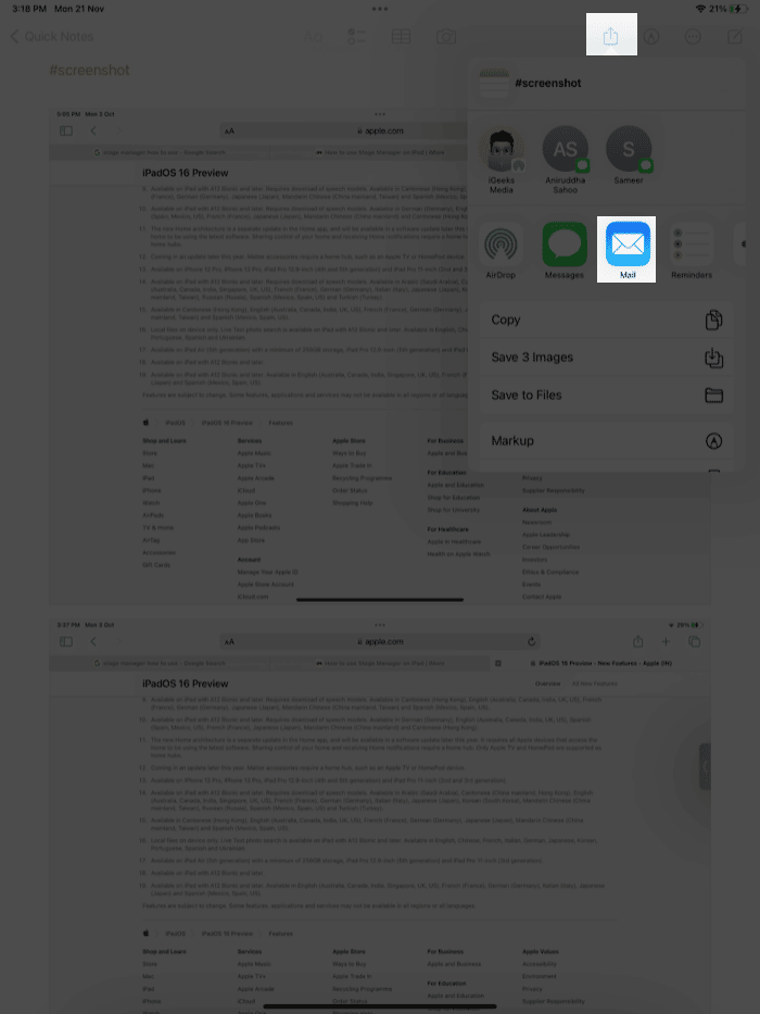 How to use Quick Notes in iPadOS 16  A complete guide - 59