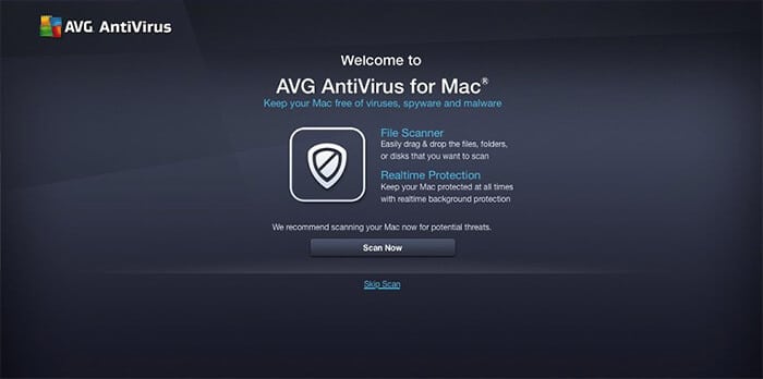 AVG Free Antivirus for Mac