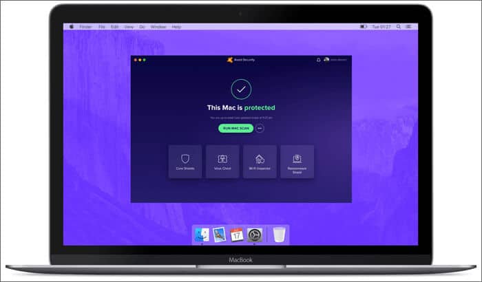 Avast Security Free Antivirus for Mac