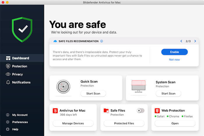 Bitdefender Free Antivirus Software for Mac