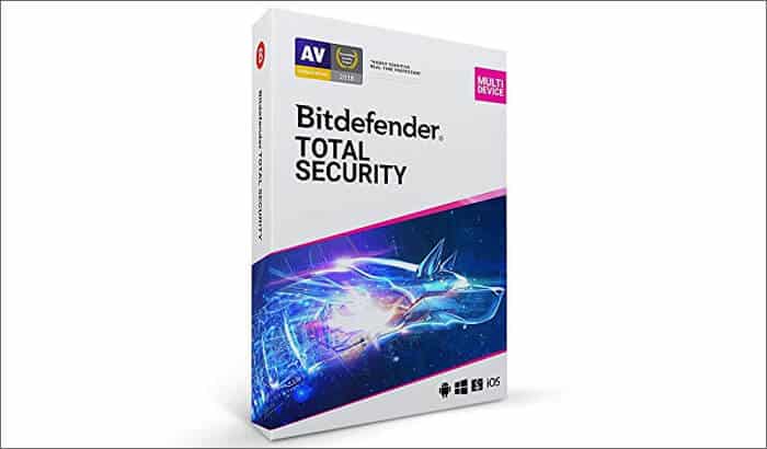Bitdefender Total Security Paid Antivirus Software for Mac