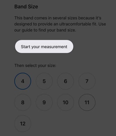 Click Start your measurement on Mac
