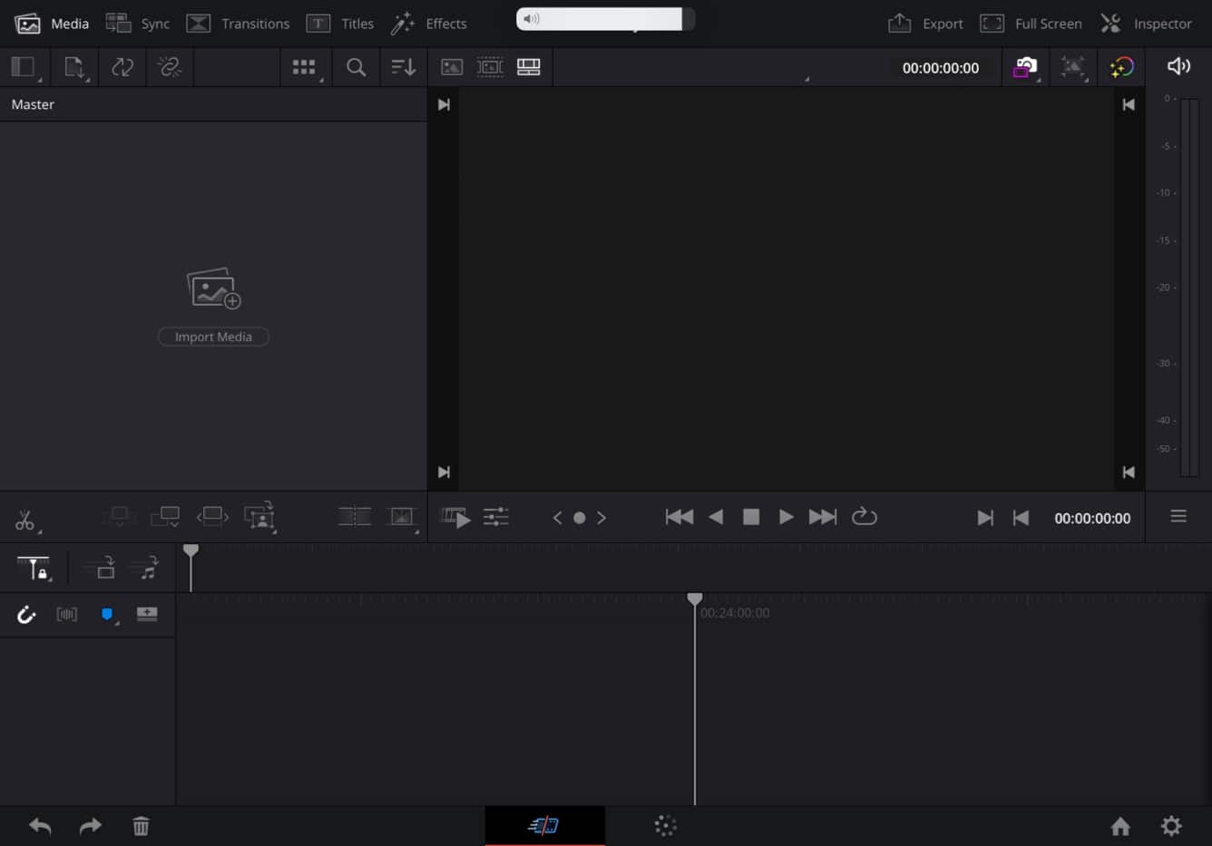 Edit video in DaVinci Resolve on iPad