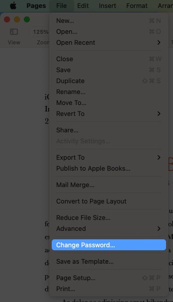 How to add a password to Pages document on iPhone  iPad  and Mac  - 26