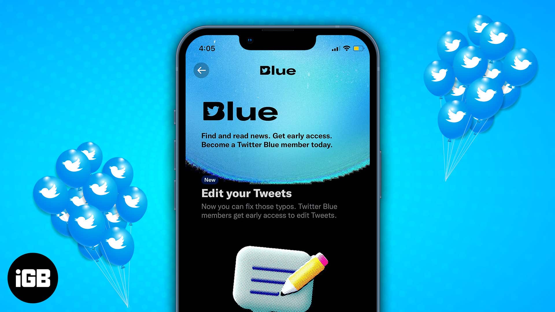 How to sign up for Twitter Blue Complete guide iGeeksBlog How to use twitter blue on iphone
