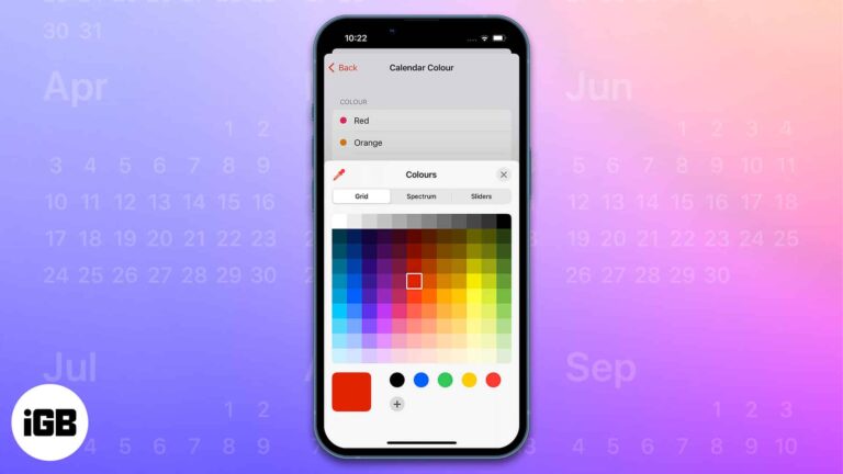How to change Calendar color on iPhone, iPad, and Mac