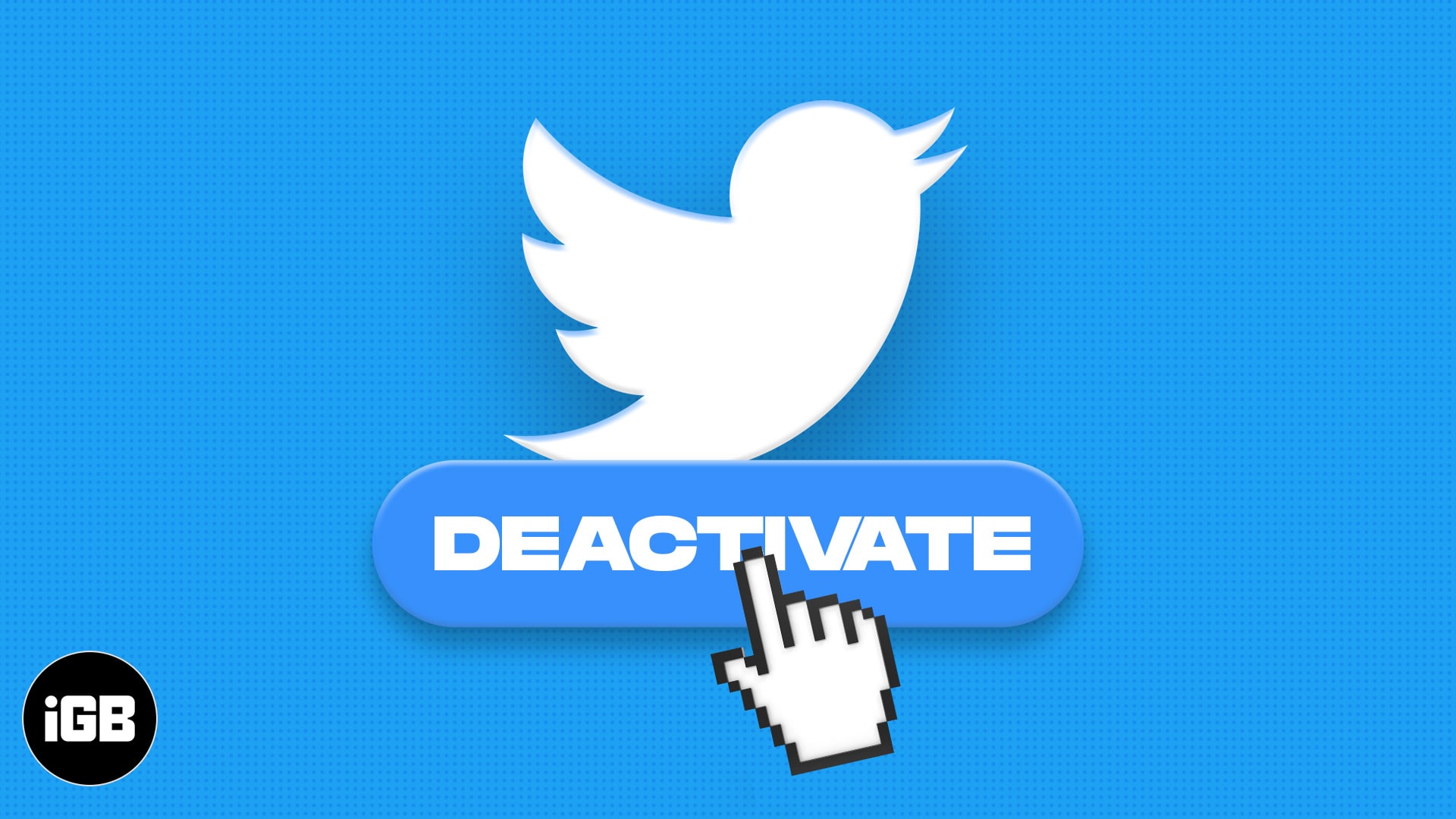 How to delete your titter account permanently