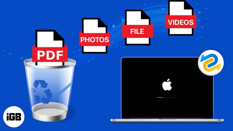 4 Ways to recover deleted files from emptied trash on Mac