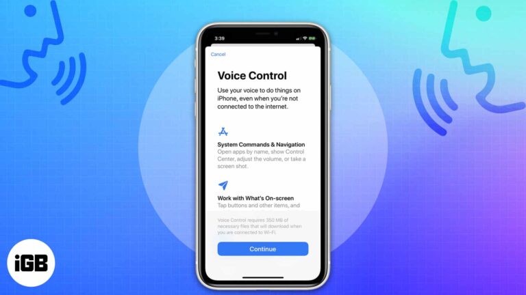 How to use Voice Control on iPhone