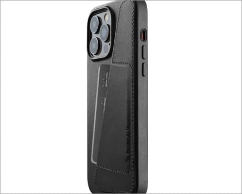 Full leather wallet case for iphone 14 pro max