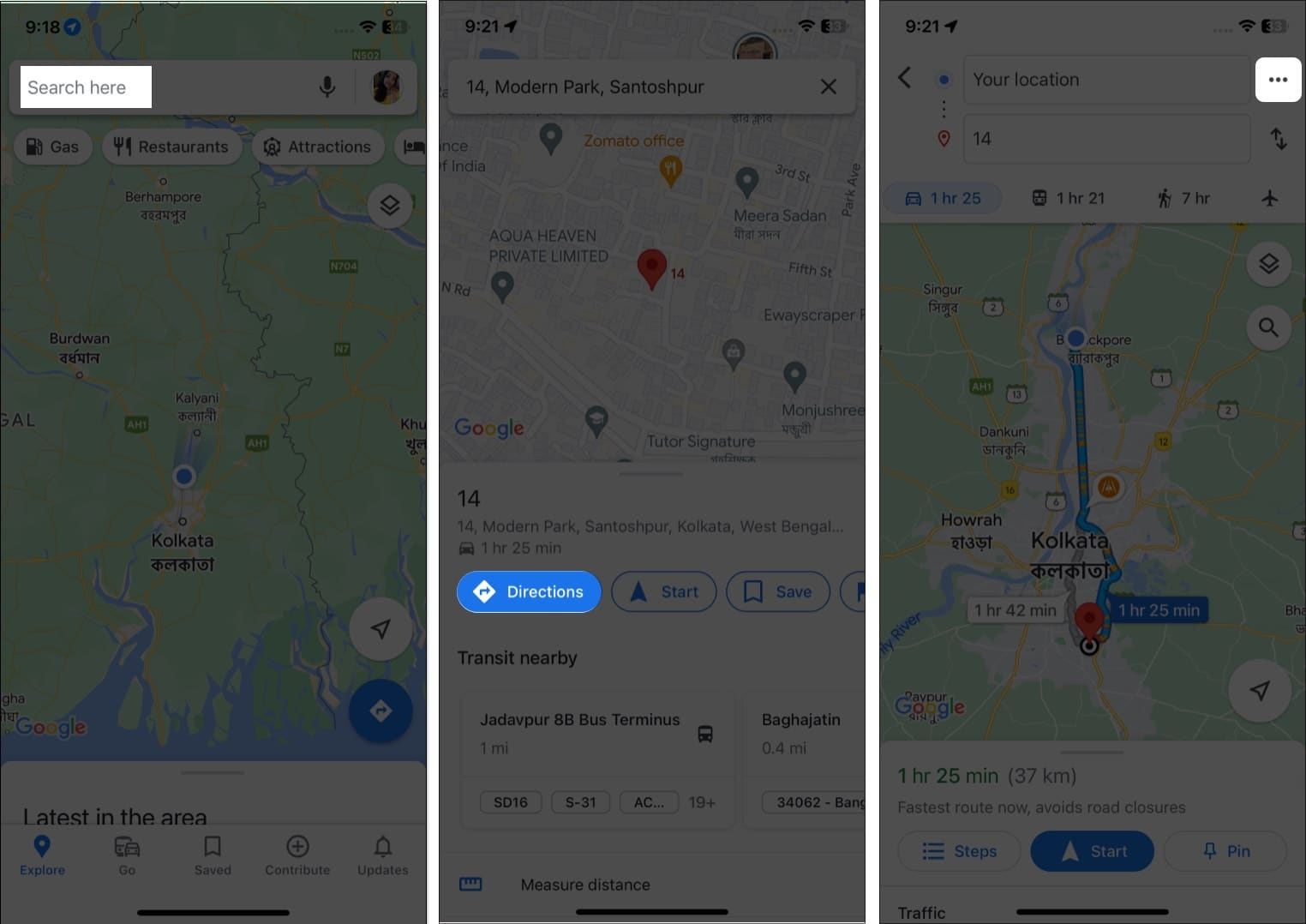 How to use Google Maps as a trip planner on iPhone - 86