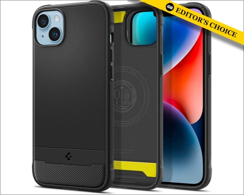Spigen Rugged Armor MagFit case for iPhone 14 and 14 Pro
