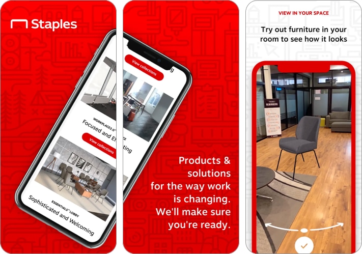 Staples Apple Pay supported app