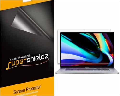 Supershieldz PET Film Screen Protector for MacBook Pro 16-inch