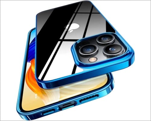 Torras slim protective translucent matte shockproof phone case clean design 