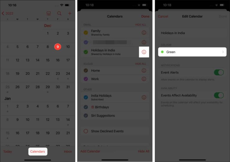 How to change Calendar color on iPhone, iPad, and Mac iGeeksBlog