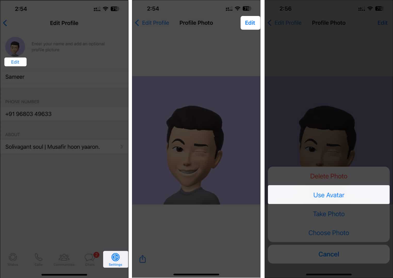 How to use WhatsApp Avatar on iPhone and Android - 42