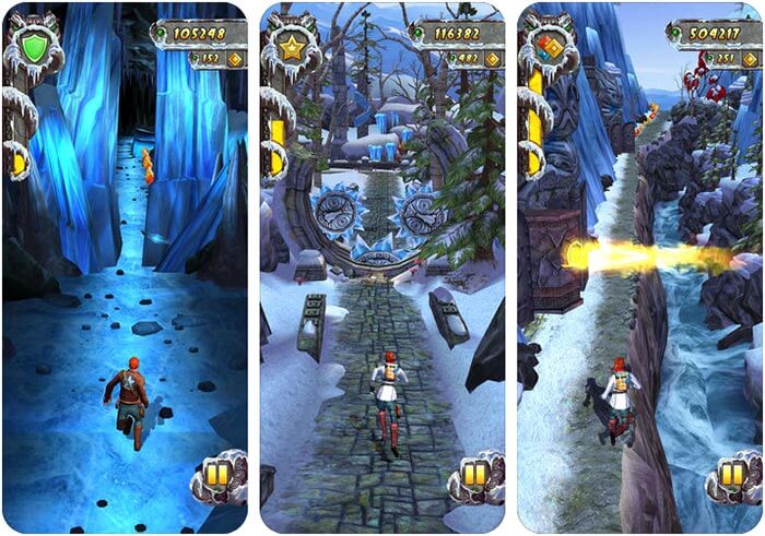 Temple Run 2 iPhone and iPad Game Screenshot