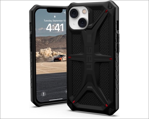 UAG Designed for iPhone 14 Case Kevlar Black
