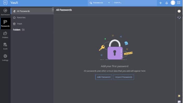 Zoho password manager for macOS