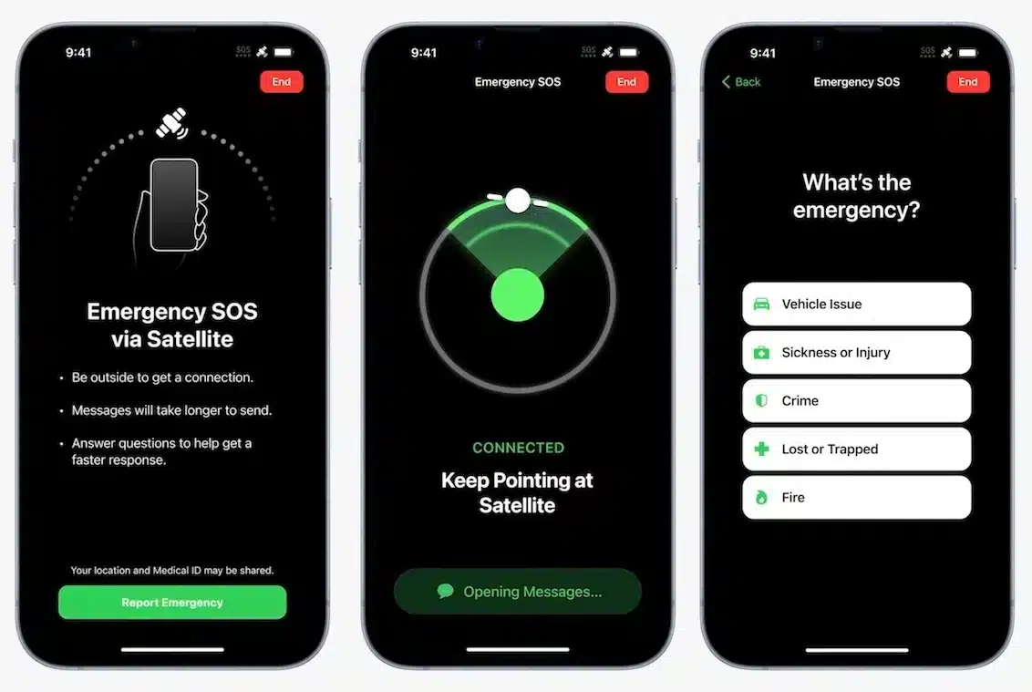 How to use Emergency SOS via satellite on iPhone apple emergency sos app