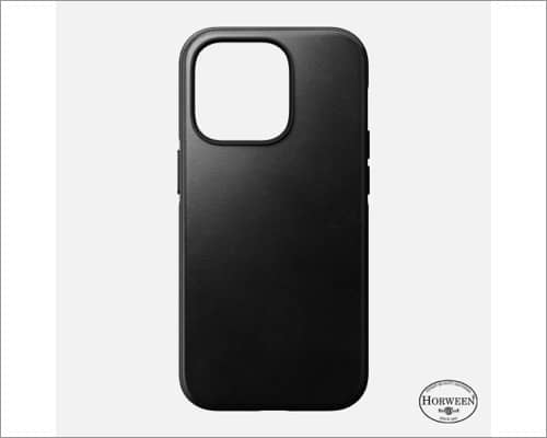 Nomad iphone 14 pro modern leather case