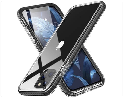 MATEPROX Transparent Bumper Case for iPhone 12 and 12 Pro