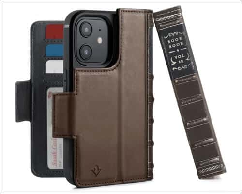 Twelve South BookBook Wallet Case for iPhone 12 Mini