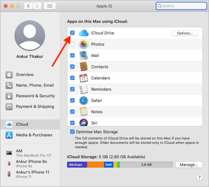 Use icloud drive on mac Use iCloud Drive on Mac