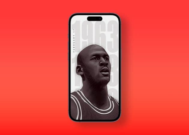 Artistic Michael Jordan iPhone wallpapers