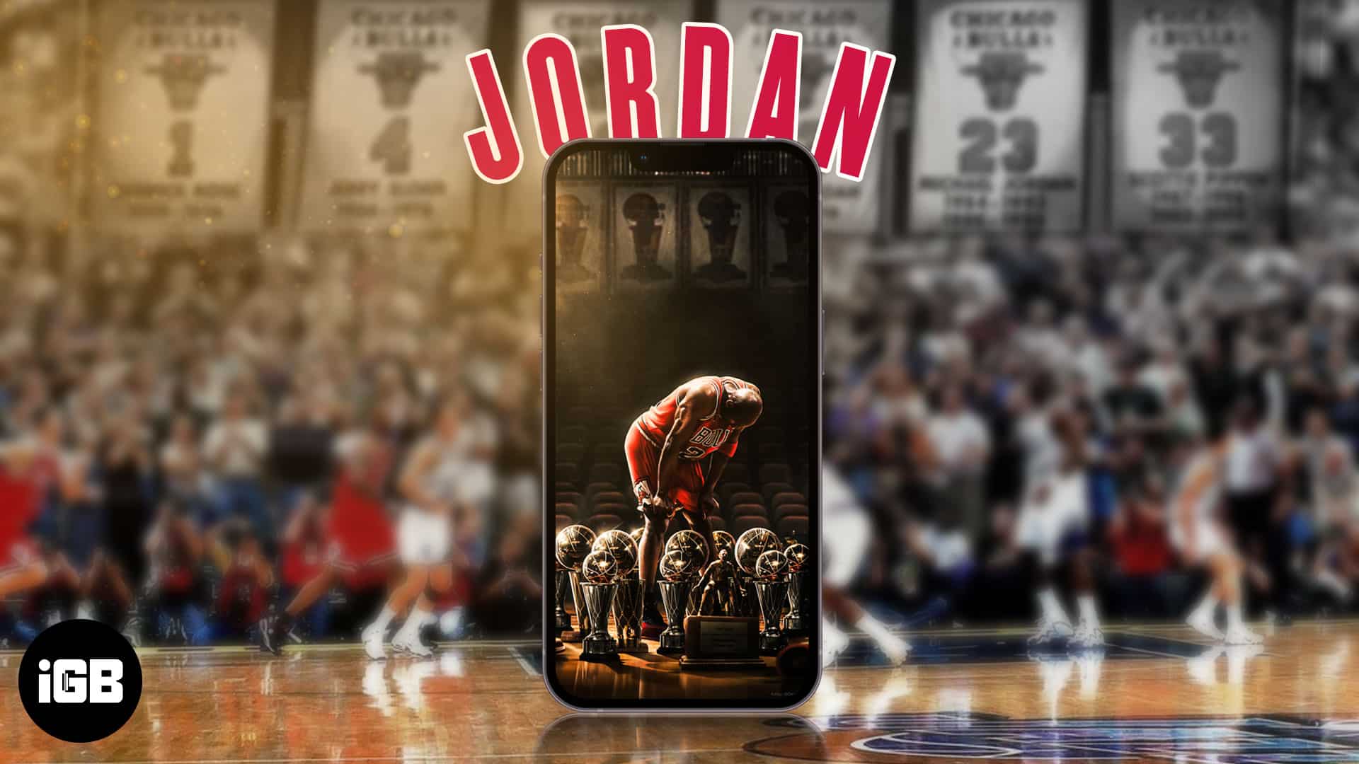 Download Chicago Bulls iPhone HD Images.