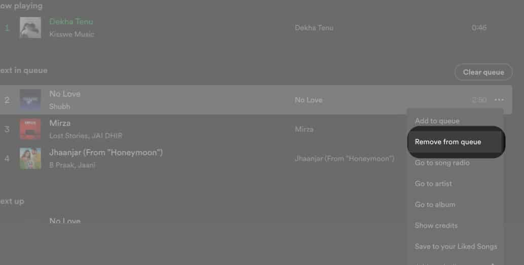 How to clear your Spotify queue on iPhone  iPad  and Mac - 41