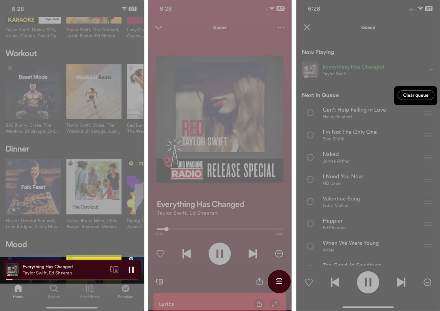 How to clear your Spotify queue on iPhone  iPad  and Mac - 65