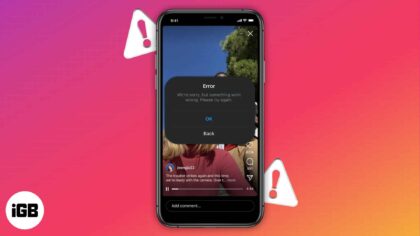 How to fix instagram not playing videos automatically on iphone