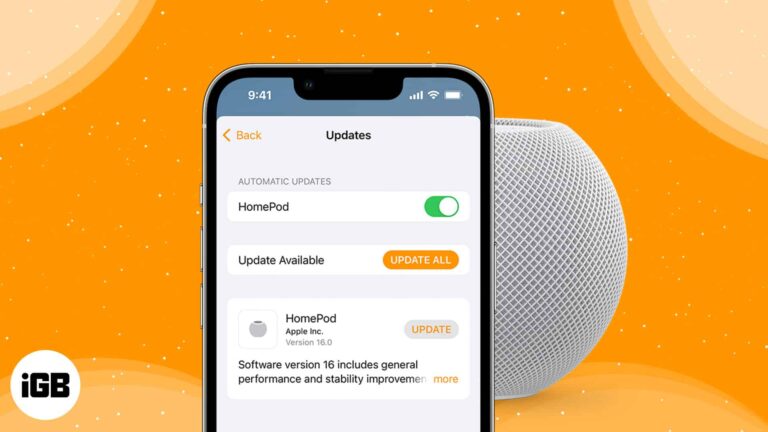 How to update homepod software using home app on iphone