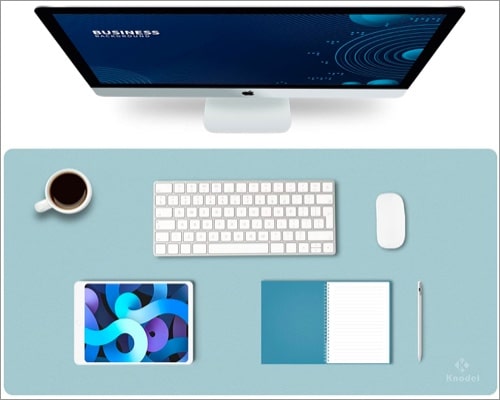 Best mousepads for Apple Magic Mouse in 2024 K KNODEL Desk Mat Mouse Pad for Apple Magic Mouse