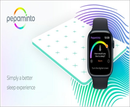 Pepaminto Mattress Topper compatible with Apple Watch