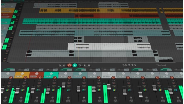 Reaper Audio Editor screenshot