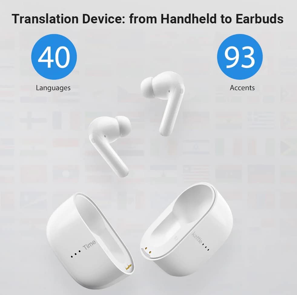 Timekettle M3 supports 40 languages