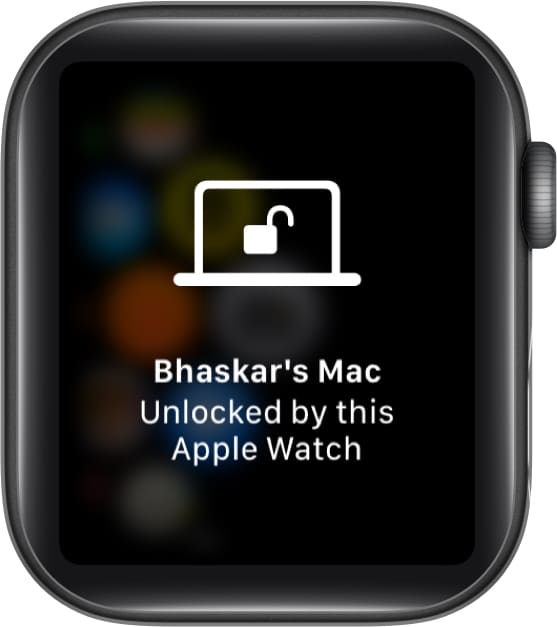 Unlock MacBook with Apple Watch