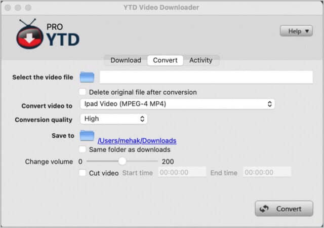 YTD Video Downloader Mac app