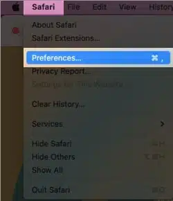 How to change the default search engine in Safari on iPhone iPad and Mac Go to Safari on menu bar tap Preferences