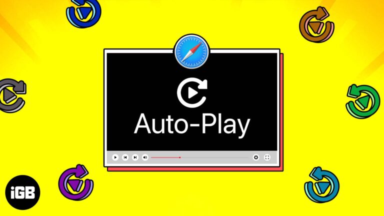 How to control auto play for videos in safari on mac