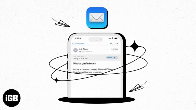 How to use Follow Up in Mail app on iPhone, iPad, and Mac