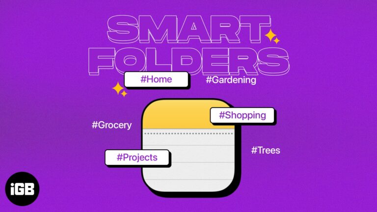 How to use Smart Folders in Notes on iPhone, iPad, and Mac