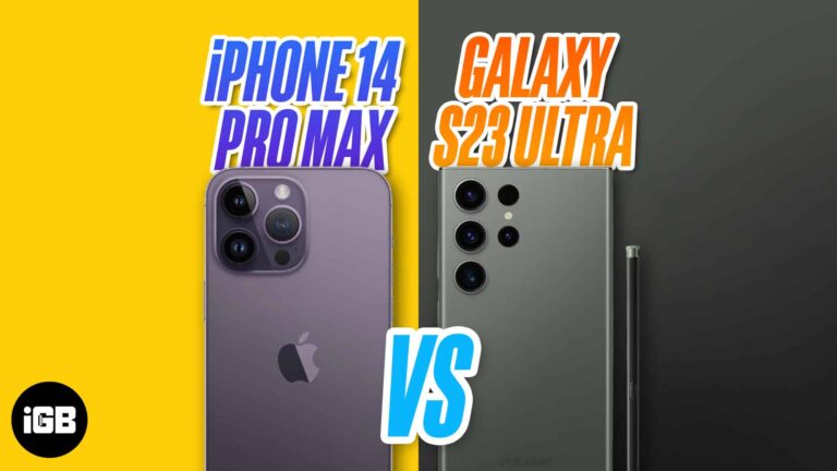 iPhone 14 Pro Max vs. Galaxy S23 Ultra: A fight to be the best